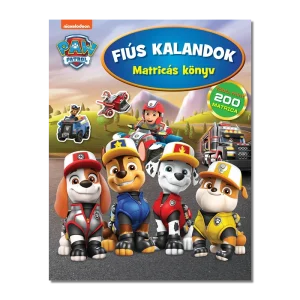 Fiús kalandok - matricás könyv Mancs őrjárat