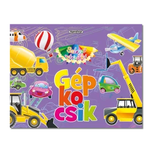 Színező matricákkal - gépkocsik