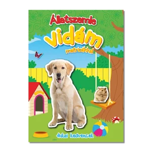 Állatszemle vidám matricákkal - Házi kedvencek