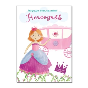 Öltöztess fel divatos matricákkal - Hercegnők