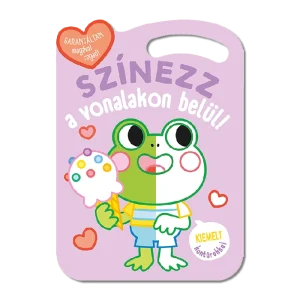 Színezz a vonalakon belül (béka)